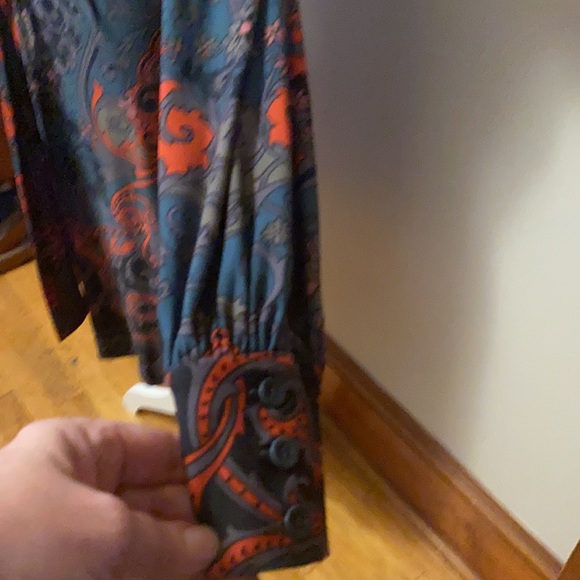 🐢🐢Laundry Retro 70’s design Tie waist dress ⚡️ - Picture 7 of 13